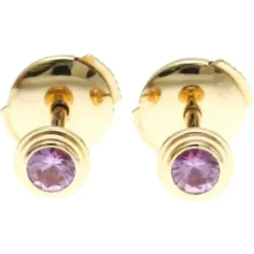 Pre-owned Jewellery, female, , Size: ONE SIZE Pre-owned Rose Gold earrings - Cartier Vintage - Modalova