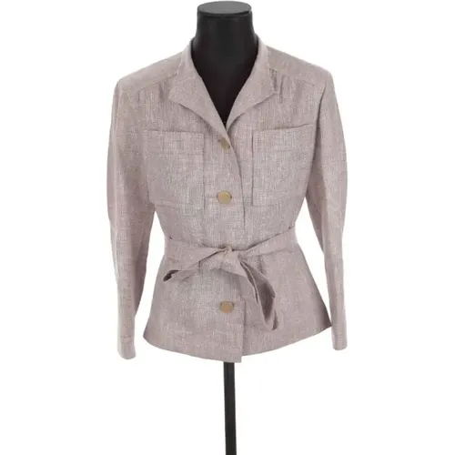 Pre-owned Seide outerwear - Hermès Vintage - Modalova