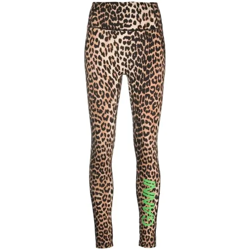 Leggings , female, Sizes: S, XS - Ganni - Modalova