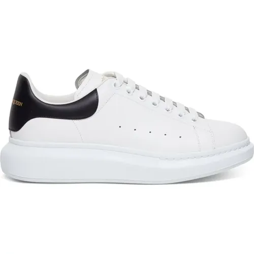 Sneakers, male, , Size: 12 US Leather Sneakers Stylish Design - alexander mcqueen - Modalova