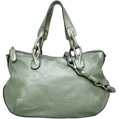 Pre-owned Shoulder Bags, female, , Size: ONE SIZE Pre-owned Leather shoulder-bags - Loewe Pre-owned - Modalova