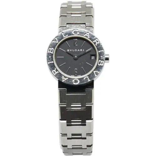 Pre-owned Watches, female, , Size: ONE SIZE Pre-owned Stainless Steel watches - Bvlgari Vintage - Modalova