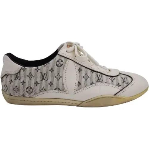 Pre-owned Leder sneakers , Damen, Größe: 37 1/2 EU - Louis Vuitton Vintage - Modalova