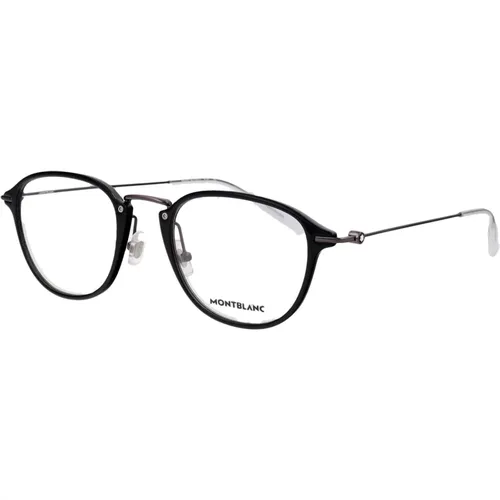 Glasses, male, , Size: 51 MM Stylish Optical Glasses Mb0155O - Montblanc - Modalova