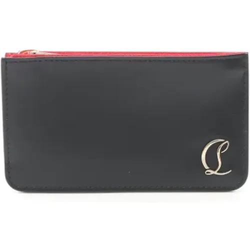 Pre-owned Wallets, female, , Size: ONE SIZE Pre-owned Leather wallets - Christian Louboutin Pre-owned - Modalova