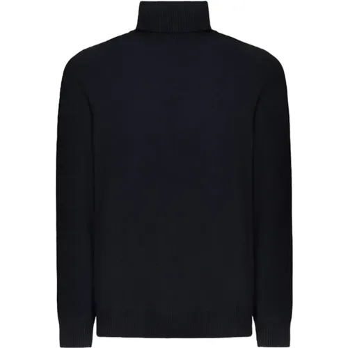 Turtlenecks, male, , Size: 2XL Mens Turtleneck Sweater - Daniele Fiesoli - Modalova