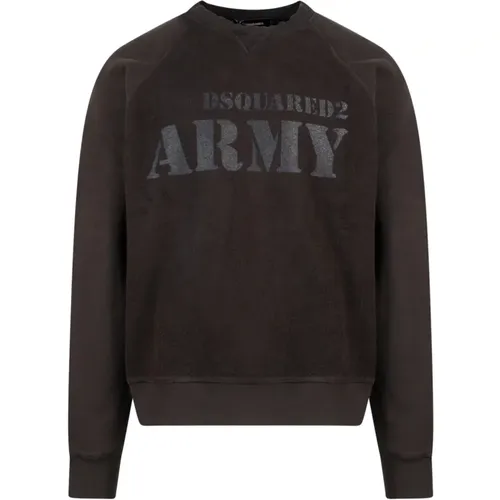 Sweatshirt , male, Sizes: 2XL, L, XL, M, S - Dsquared2 - Modalova