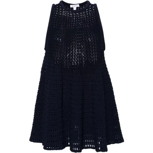 Knitted Mini Dress , female, Sizes: XS - Alaïa - Modalova