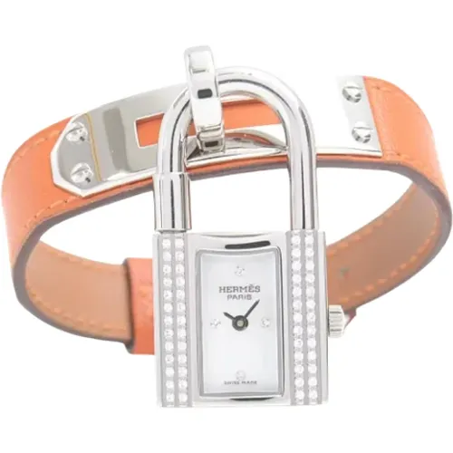 Pre-owned Metal watches , female, Sizes: ONE SIZE - Hermès Vintage - Modalova