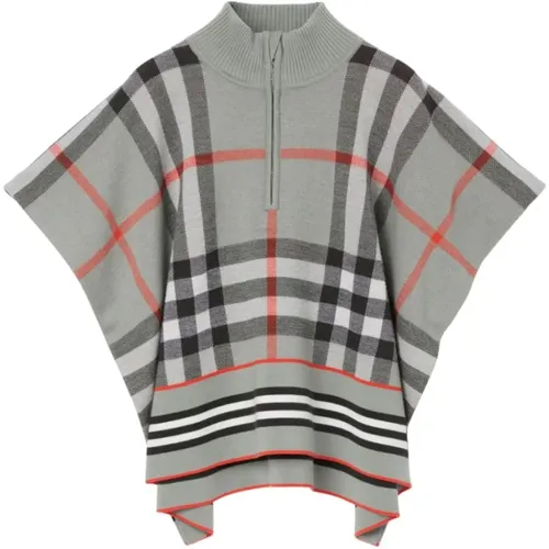 Kids Jackets Grey , female, Sizes: M - Burberry - Modalova