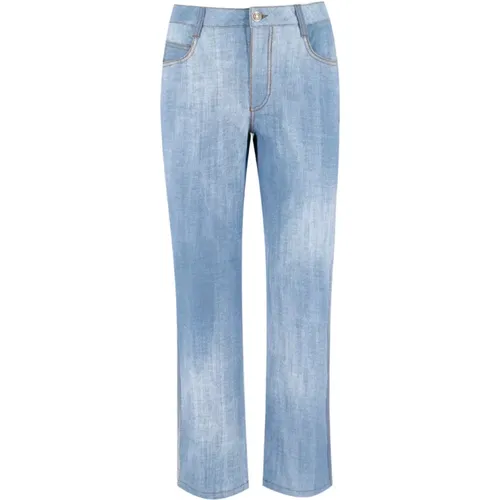 Women's Clothing Trousers St.jeans Ss24 , female, Sizes: L - Ermanno Scervino - Modalova