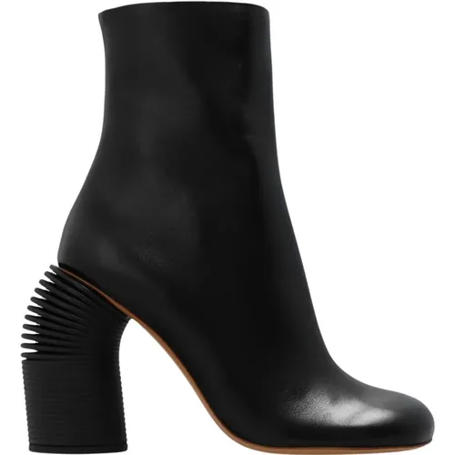 Tonal ankle boots , female, Sizes: 6 UK, 5 UK, 4 UK - Off White - Modalova