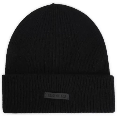 Beanies, male, , Size: ONE SIZE Luxurious Cashmere Hat - Fear Of God - Modalova