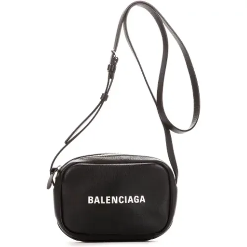 Pre-owned Cross Body Bags, female, , Size: ONE SIZE Pre-owned Leather shoulder-bags - Balenciaga Vintage - Modalova