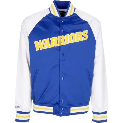 Bomber Jackets, male, , Size: L NBA Primetime Bomber Jacket - Mitchell & Ness - Modalova