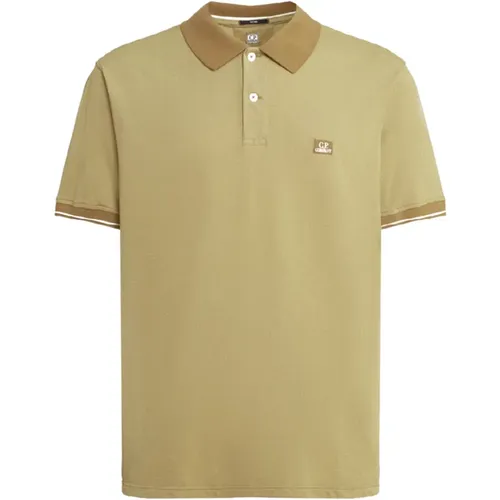 Classic Polo Shirt - M , male, Sizes: XL, 2XL - C.P. Company - Modalova