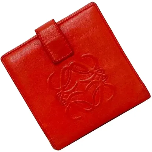 Pre-owned Wallets, female, , Size: ONE SIZE Pre-owned Leather wallets - Loewe Pre-owned - Modalova