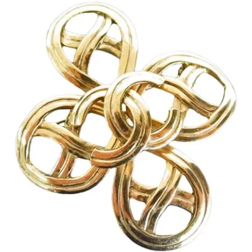 Pre-owned Jewellery, female, , Size: ONE SIZE Pre-owned Metal brooches - Chanel Vintage - Modalova