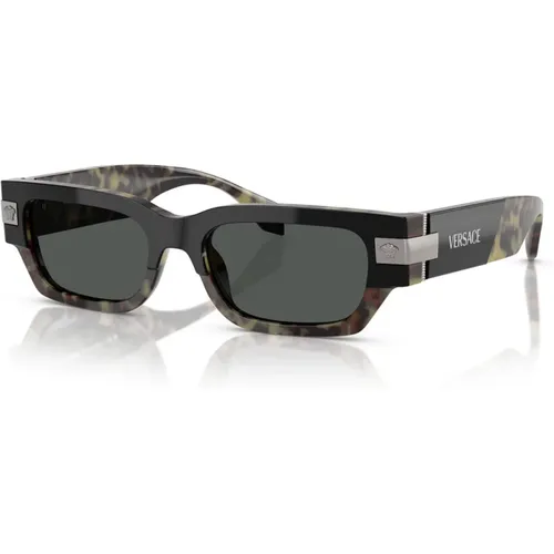 Stylische Sonnenbrille , unisex, Größe: 53 MM - Versace - Modalova