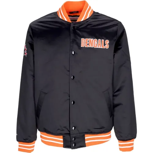 Bomber Jackets, male, , Size: S NFL Bomber Jacket Cincinnati Bengals Celebration - Mitchell & Ness - Modalova