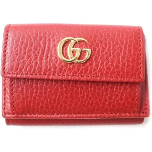 Pre-owned Wallets, female, , Size: ONE SIZE Pre-owned Leather wallets - Gucci Vintage - Modalova