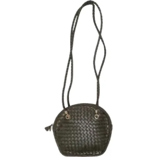 Pre-owned Cross Body Bags, female, , Size: ONE SIZE Pre-owned Leather crossbody-bags - Bottega Veneta Vintage - Modalova