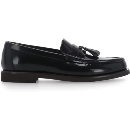 Leather Loafers with Tassels , female, Sizes: 5 UK, 3 UK, 6 UK, 3 1/2 UK, 6 1/2 UK, 5 1/2 UK, 7 UK, 4 1/2 UK, 2 UK, 4 UK - BRUNELLO CUCINELLI - Modalova