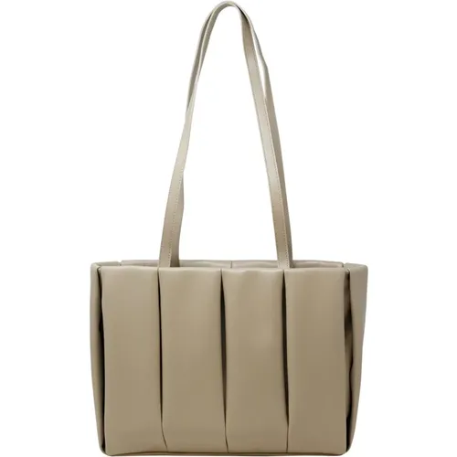 Women Clutch Clutch Taupe , female, Sizes: ONE SIZE - THEMOIRè - Modalova