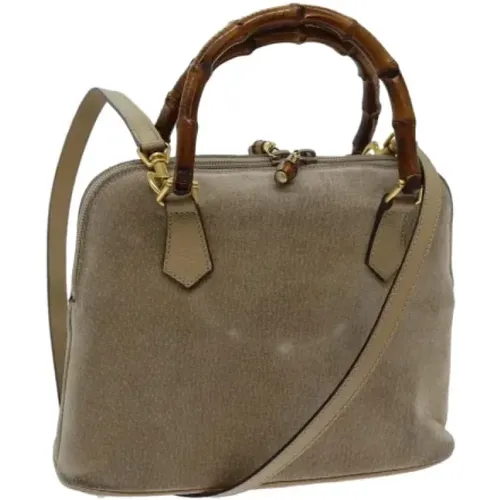 Pre-owned Suede handbags , female, Sizes: ONE SIZE - Gucci Vintage - Modalova