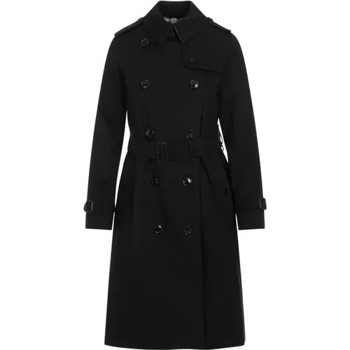 Cotton Trench Coat , female, Sizes: 2XS - Burberry - Modalova