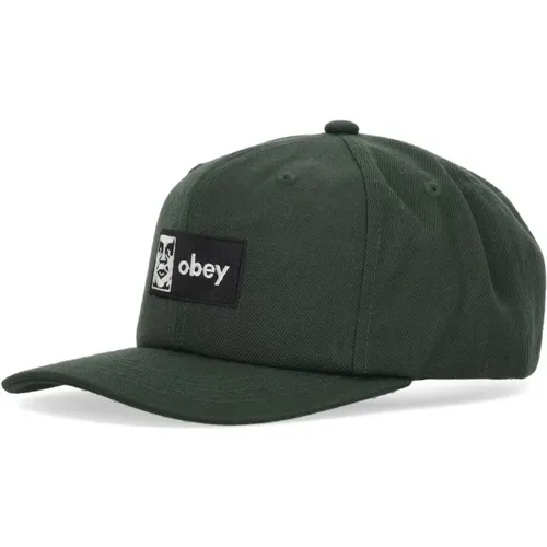 Caps, unisex, , Size: ONE SIZE Classic Snapback Cap Dark Cedar - Obey - Modalova