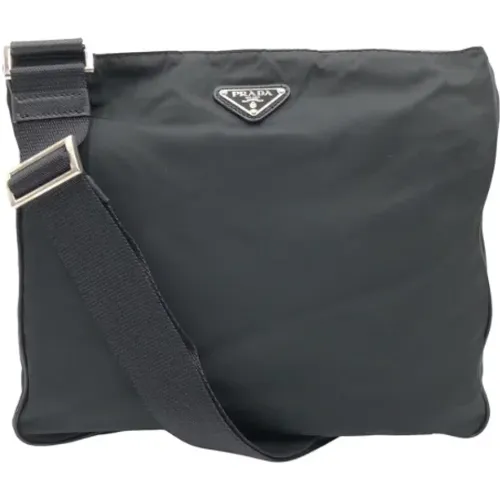 Pre-owned Cross Body Bags, female, , Size: ONE SIZE Pre-owned Canvas crossbody-bags - Prada Vintage - Modalova