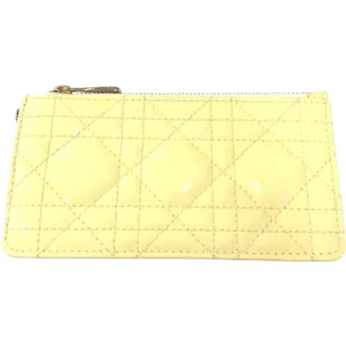 Pre-owned Wallets, female, , Size: ONE SIZE Pre-owned Leather wallets - Dior Vintage - Modalova