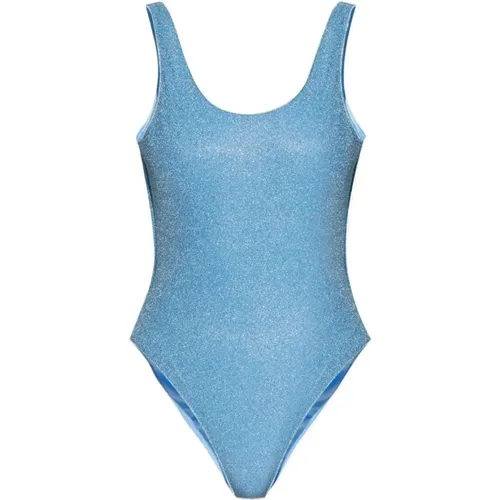 One-piece, female, , Size: L Metallic Bikini Swimsuit - Oseree - Modalova