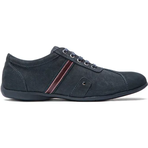 Herren marineblaue Freizeitschuhe , Herren, Größe: 42 EU - Kazar - Modalova