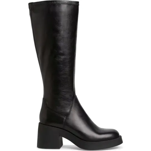 Schwarze Geschlossene Stiefeletten , Damen, Größe: 36 EU - tamaris - Modalova