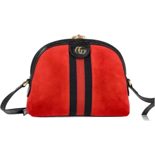 Pre-owned Suede crossbody-bags , female, Sizes: ONE SIZE - Gucci Vintage - Modalova