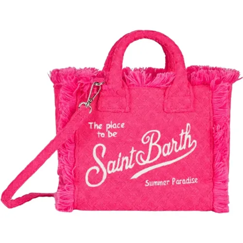 Lilac Bags for Stylish Outfits , female, Sizes: ONE SIZE - MC2 Saint Barth - Modalova