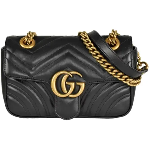 Pre-owned Cross Body Bags, female, , Size: ONE SIZE Pre-owned Leather gucci-bags - Gucci Vintage - Modalova