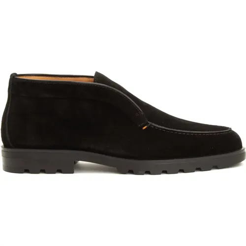 Slip-On Stylish Shoes , male, Sizes: 8 1/2 UK, 8 UK, 7 1/2 UK, 7 UK, 9 UK, 6 UK, 6 1/2 UK - Santoni - Modalova