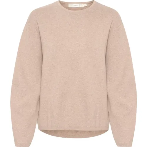 Weicher Strickpullover Sandy Grey Melange - InWear - Modalova