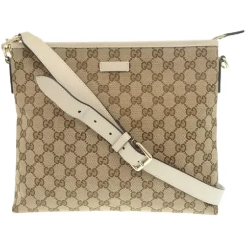 Pre-owned Canvas gucci-bags , female, Sizes: ONE SIZE - Gucci Vintage - Modalova