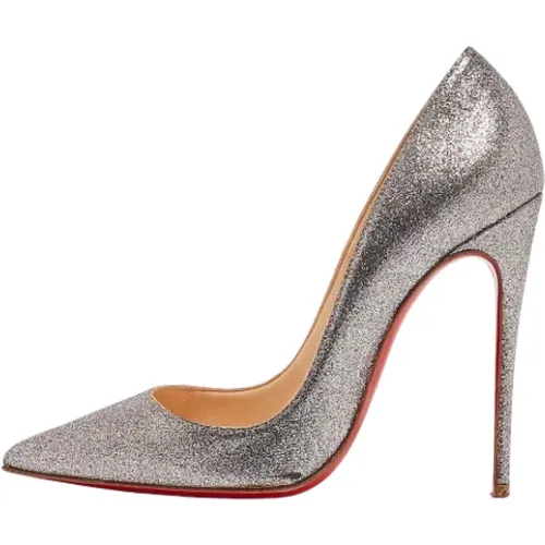 Pre-owned Pumps, female, , Size: 5 US Pre-owned Fabric heels - Christian Louboutin Pre-owned - Modalova