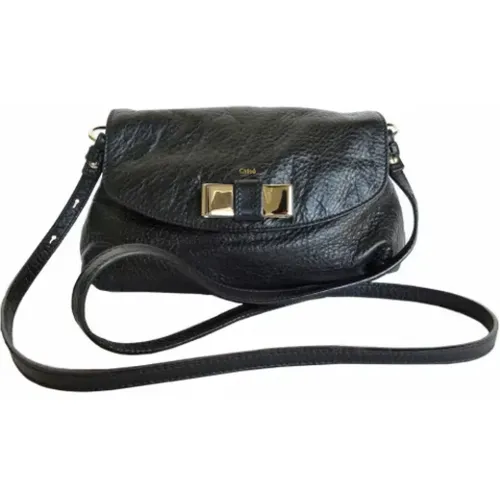 Pre-owned Cross Body Bags, female, , Size: ONE SIZE Pre-owned Leather shoulder-bags - Chloé Pre-owned - Modalova