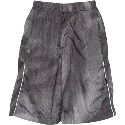 Crinkle Drawstring Shorts , male, Sizes: S, L, M - 44 Label Group - Modalova