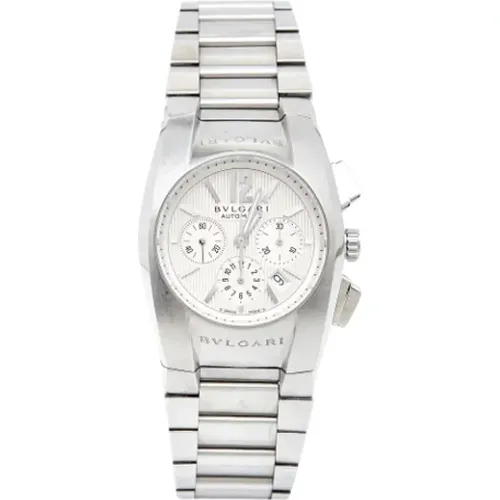 Pre-owned Watches, female, , Size: ONE SIZE Pre-owned Stainless Steel watches - Bvlgari Vintage - Modalova