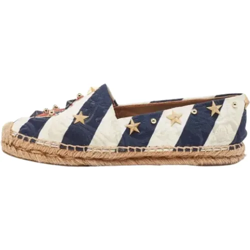 Pre-owned Flats, female, , Size: 6 US Pre-owned Fabric espadrilles - Dolce & Gabbana Pre-owned - Modalova