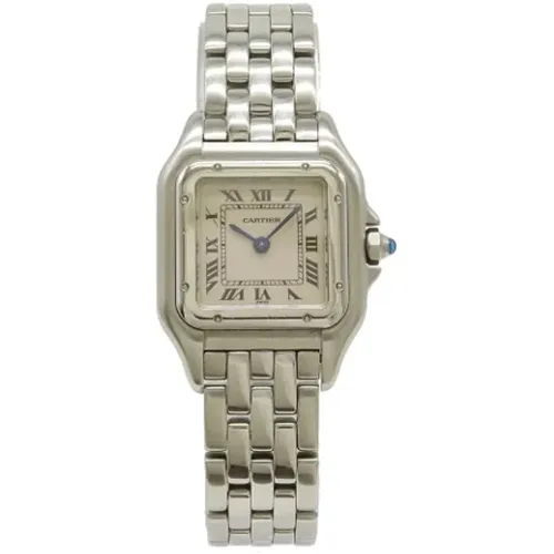 Pre-owned Watches, female, , Size: ONE SIZE Pre-owned Glass watches - Cartier Vintage - Modalova