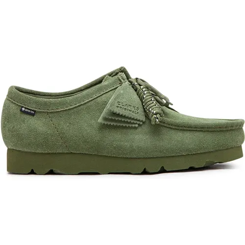 Gore-Tex Wallabee Moccasin in , male, Sizes: 11 UK, 10 UK, 9 UK, 8 1/2 UK, 10 1/2 UK - Clarks - Modalova