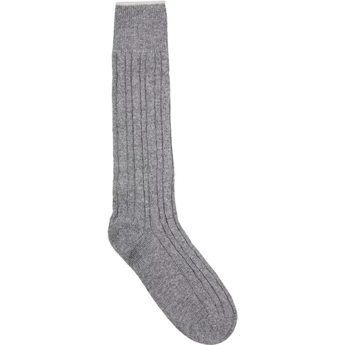 Socks, unisex, , Size: ONE SIZE Braided Cashmere Socks - Eleventy - Modalova